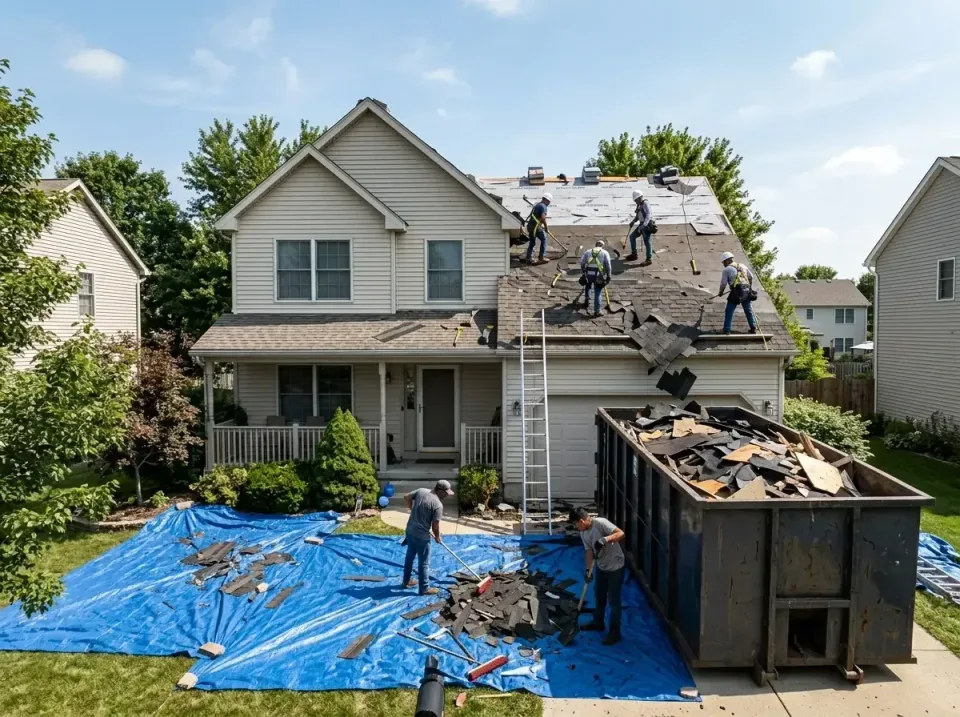 roof-replacement-debris-remova-004 — frequently asked questions, Cheapest Dumpster Rentals in Accokeek, MD